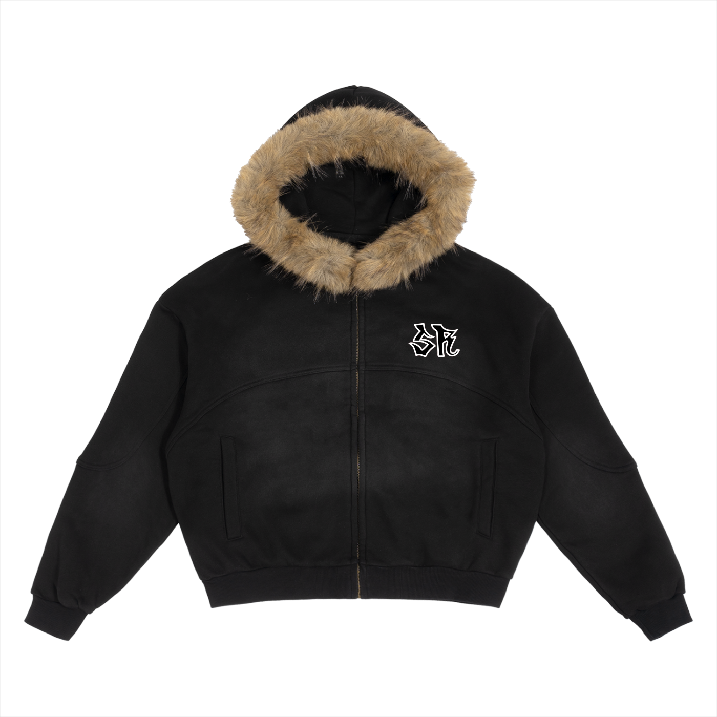 Original Detachable Fur Hoodie