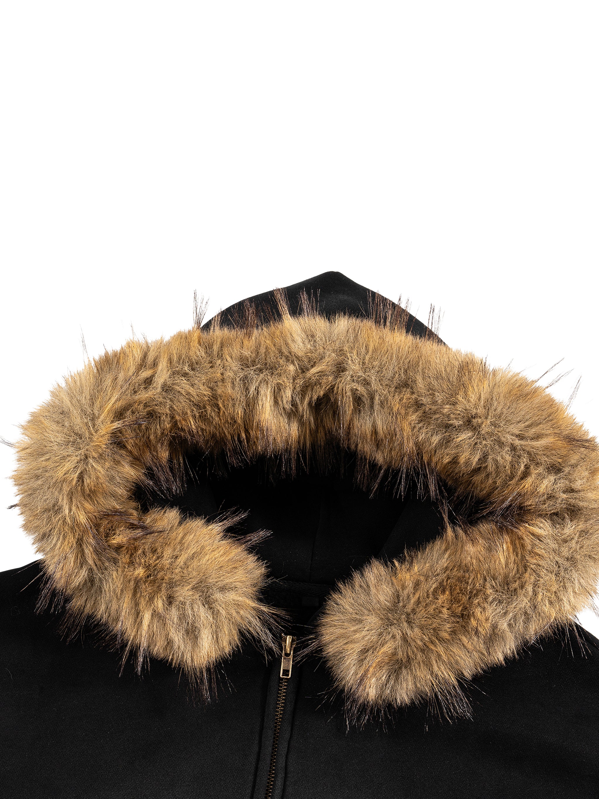Original Detachable Fur Hoodie
